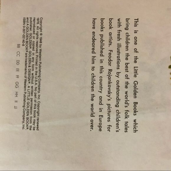 The three bears a little golden book hardcover 2nd edition 1976 READ - Picture 5 of 7